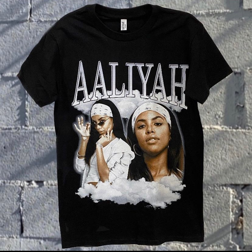 Aaliyah Clouds Tee
